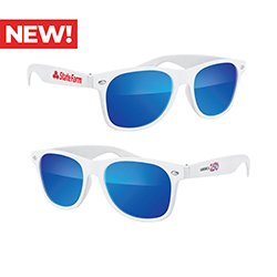 RETRO VIBES MIRRORED SUNGLASSES