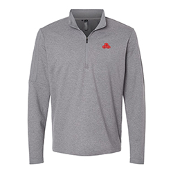 Adidas Men's 3-Stripes Quarter-Zip Pullover