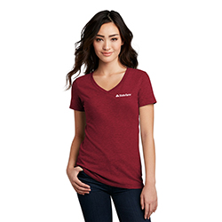DISTRICT WOMEN'S PERFECT BLEND  V-NECK TEE